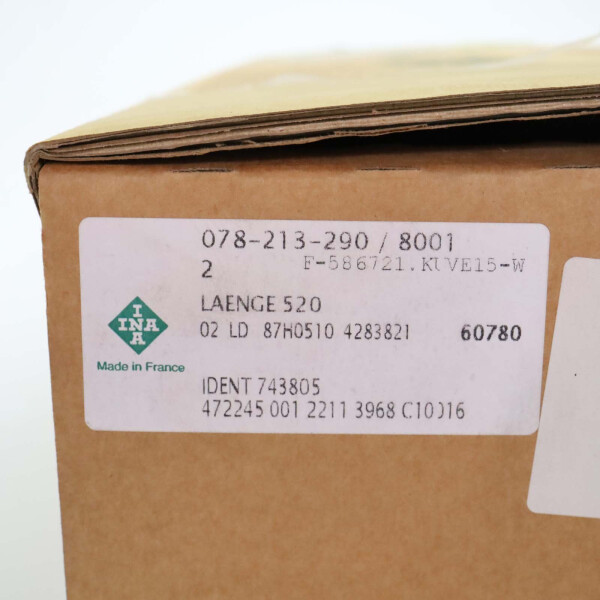 INA Linearführung F-586721.KUVE15-W 743805 520mm OVP