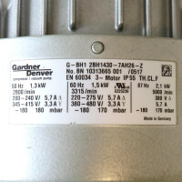 Gardner Denver ELMO-Rietschle Seitenkanalverdichter G-BH1 2BH1430-7AH26-Z GEB