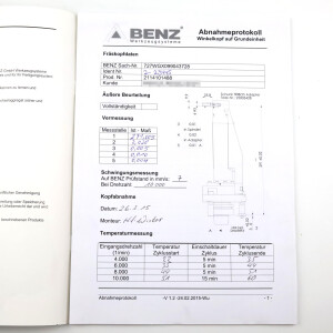 BENZ Winkelkopf 727WGX099043728 NOV