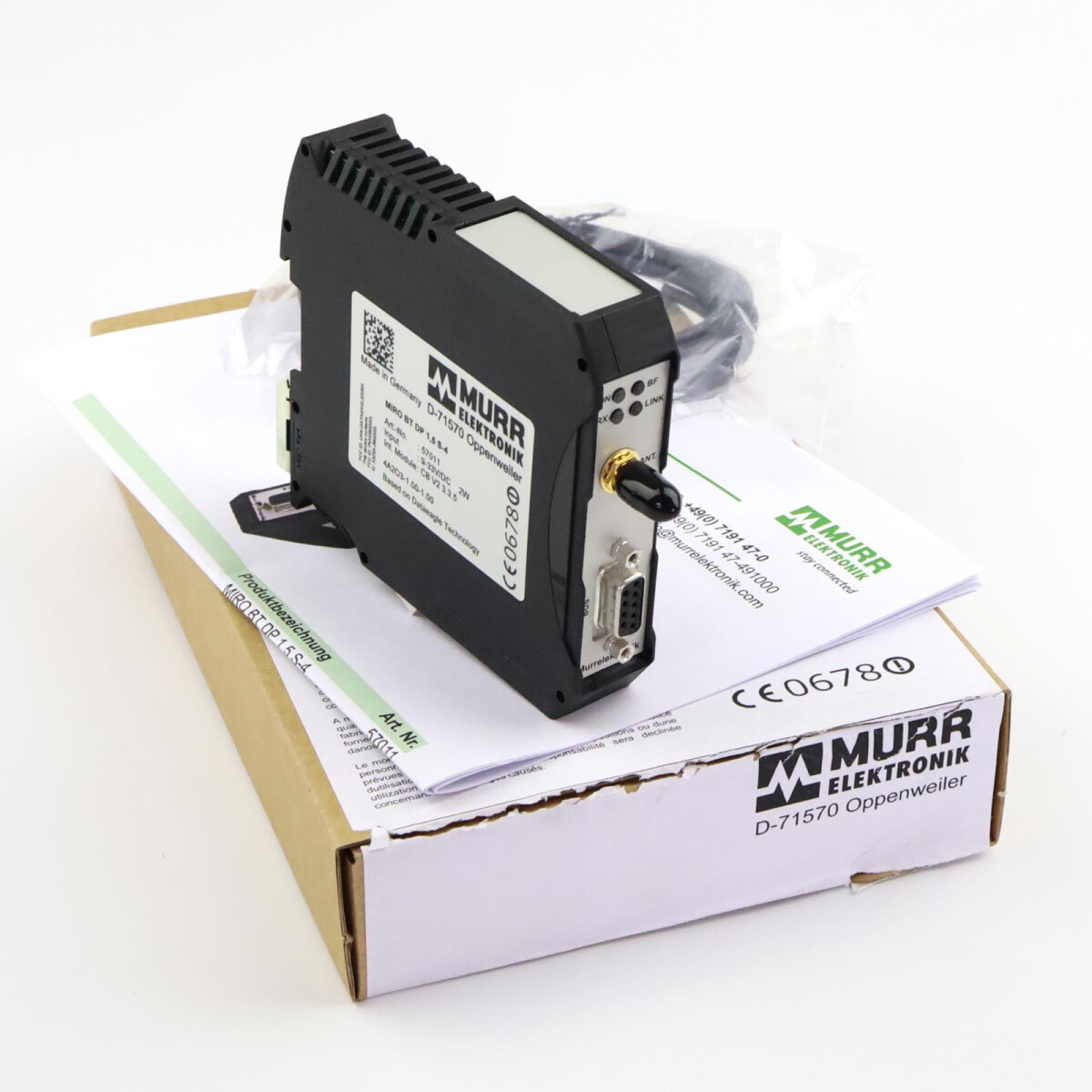 MURR ELEKTRONIK Bluetooth Slave MIRO BT DP 1,5 S-4 57011 OVP