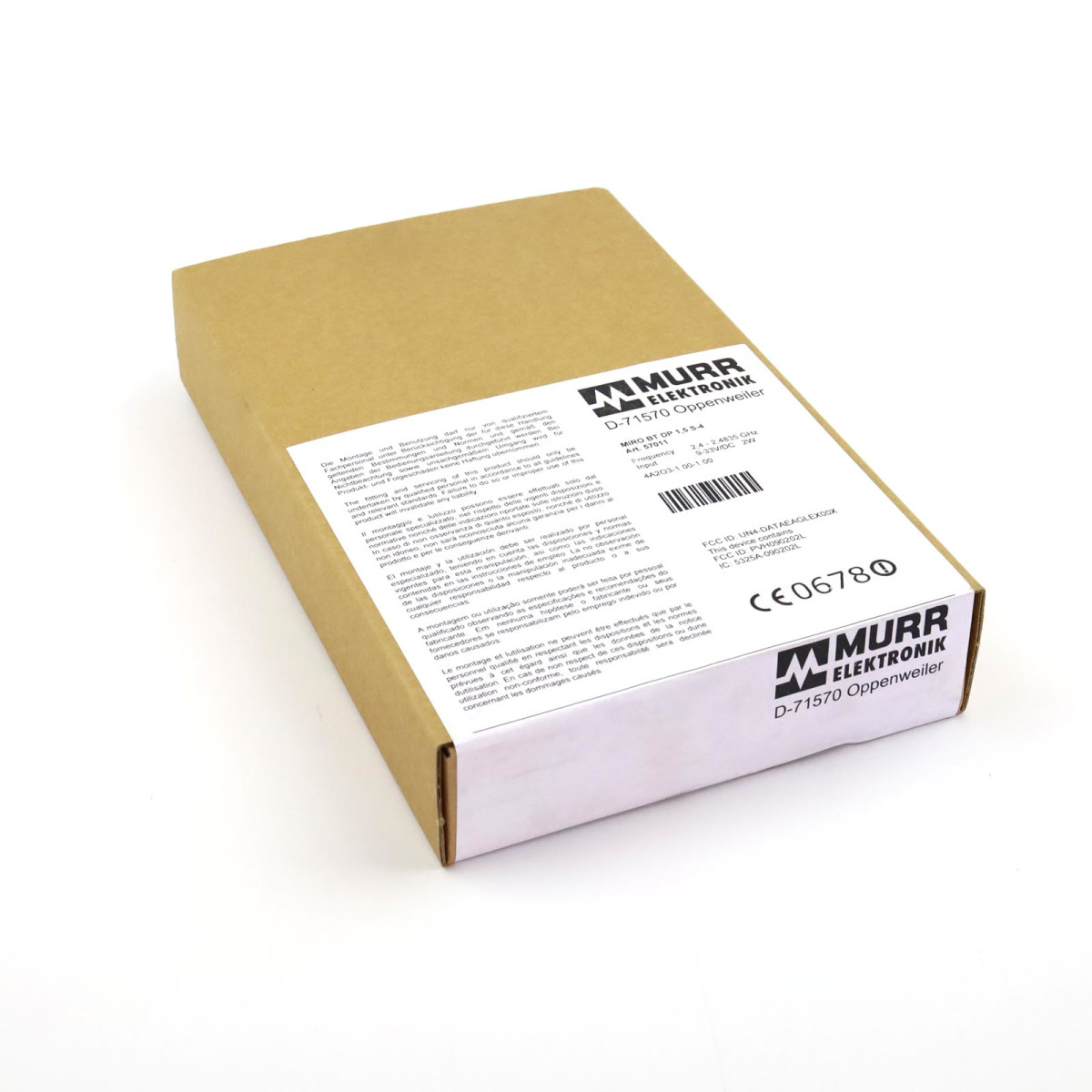 MURR ELEKTRONIK Bluetooth Slave MIRO BT DP 1,5 S-4 57011 SIE