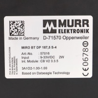 MURR ELEKTRONIK Bluetooth Slave MIRO BT DP 0,1875 S-4 57016 OVP
