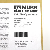 MURR ELEKTRONIK Bluetooth Slave MIRO BT DP 0,1875 S-4 57016 OVP