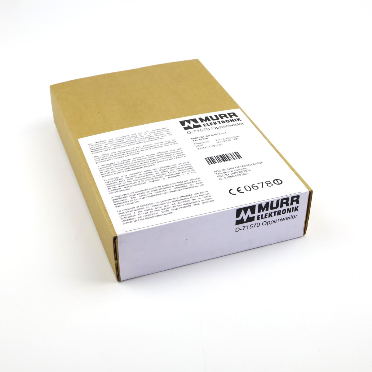 MURR ELEKTRONIK Bluetooth Slave MIRO BT DP 0,1875 S-4 57016 