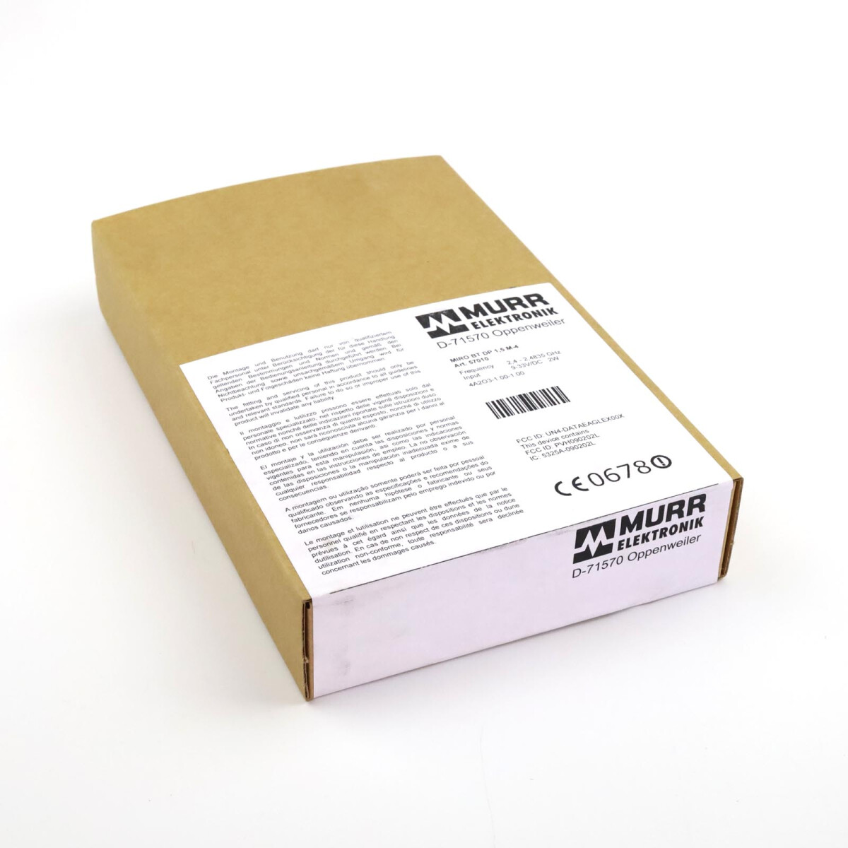 MURR ELEKTRONIK Bluetooth Master MIRO BT DP 1,5 M-4 57010 SI