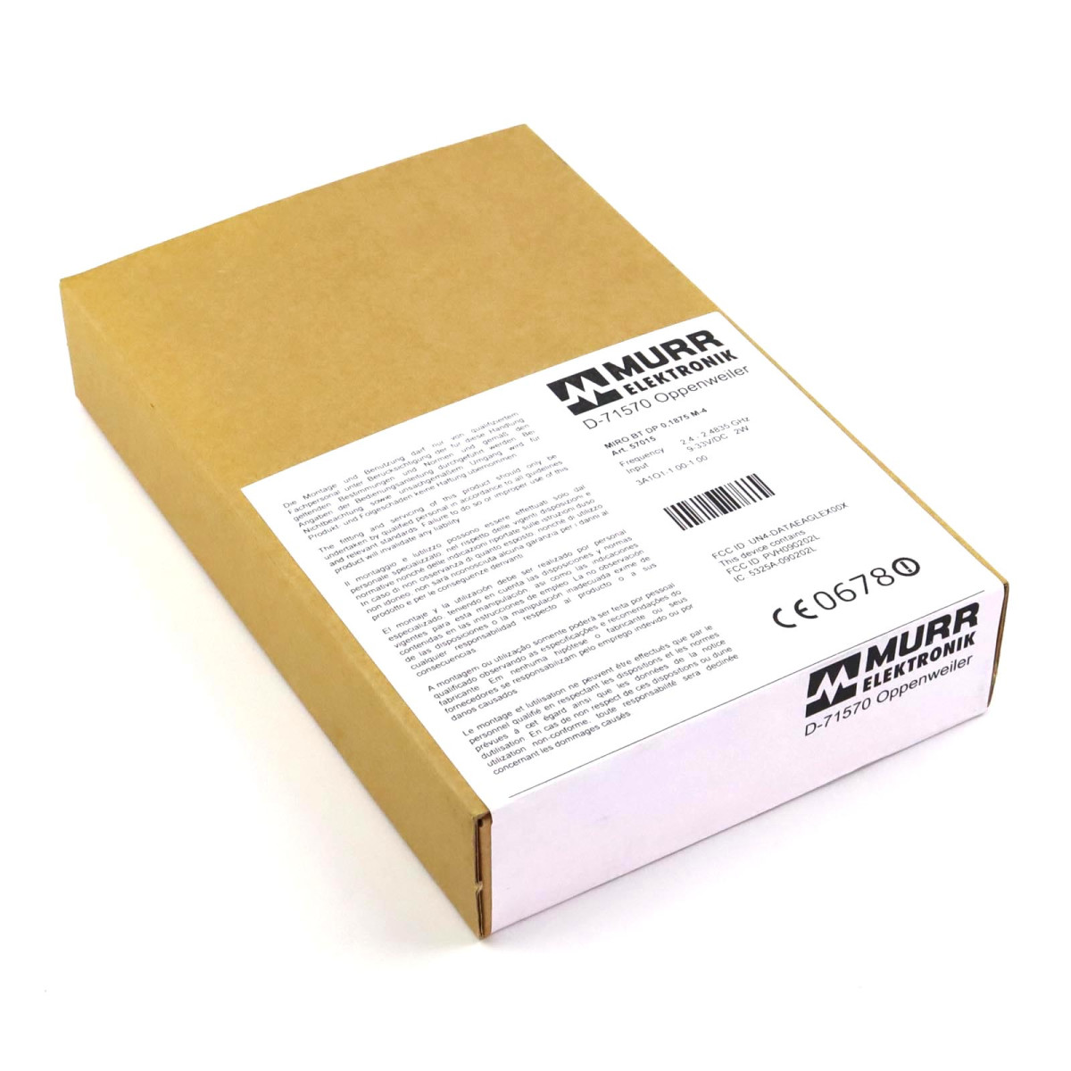 MURR ELEKTRONIK Bluetooth Master MIRO BT DP 0,1875 M-4 57015