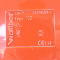 Walther CEE Kupplung 130 32A 5P 400V (10Stk.) OVP