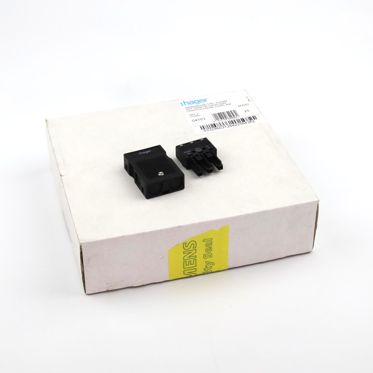 Hager Eingangsbuchse G4703 849562 (20Stk.) OVP
