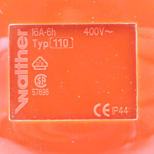 Walther CEE Kupplung 110 16A 5P 400V (6Stk.) OVP