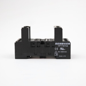 Schrack DIN-Schienenfassung YPT78704 6A/250VAC (2Stk.) NOV