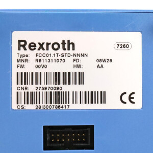 Bosch Rexroth Bedienfeld FCC01.1T-STD-NNNN R911311070 NOV
