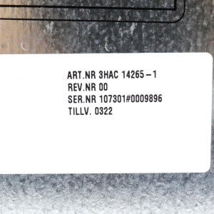 ABB / EFORE Power Supply DSQC539 3HAC14265-1 SR92B130 Rev.00 GEB