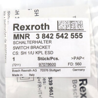 Rexroth Schalterhalter 3842542555 (2Stk.) OVP