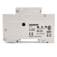 Siemens Leitungsschutzschalter 5SX2104-7 NOV