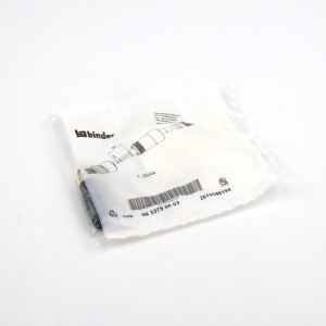 binder M8 Kabelstecker 99 3379 00 03 OVP