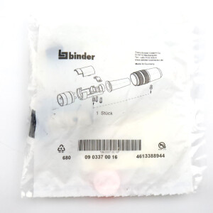 binder M16 Kabelstecker 09 0337 00 16 OVP