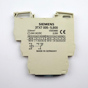 Siemens Ausgangskoppelglied 3TX7005-1LB00 (9Stk.) GEB