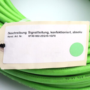 Siemens Signalleitung 6FX8002-2EQ10-1GF0 NOV