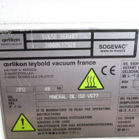 Leybold Sogevac Vakuumpumpe SV65B 960407 54m³/h/64m³/h 0,5mbar GEB