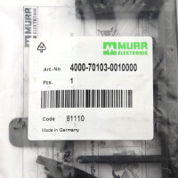 MURR ELEKTRONIK Schaltschrankdurchführung 4000-70103-0010000 OVP