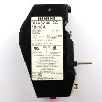 Siemens Überlastrelais 3UA5200-2A GEB