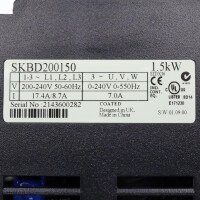 CONTROL TECHNIQUES Commander SK SKBD200150 1,5 kW GEB