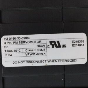 LUST Servomotor LSH-074-2-30-320/T1,1R H3-0160-30-320/U GEB