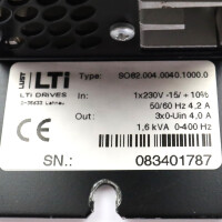 LUST LTI Servoregler SO82.004.0040.1000.0 GEB