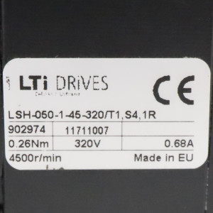 LUST Servomotor LSH-050-1-45-320/T1,S4,1R H2-0025-45-320/US4 GEB