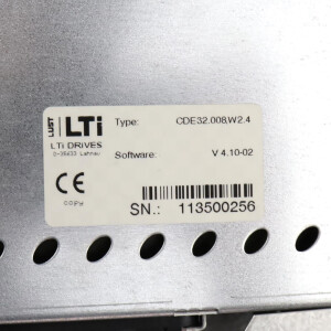 LUST LTI Positionierregler CDE32.008,W2.4 GEB