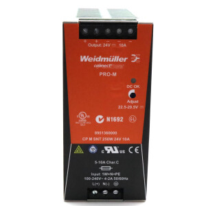 Weidmüller Stromversorgung CP M SNT 250W 24V 10A 8951360000 GEB
