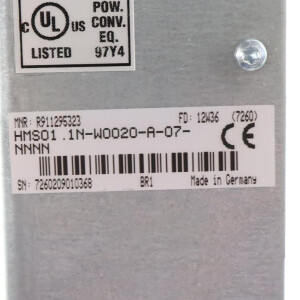 Rexroth IndraDrive Umrichter HMS01.1N-W0020-A-07-NNNN R911295323 OVP