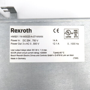 Rexroth IndraDrive Umrichter HMS01.1N-W0020-A-07-NNNN R911295323 OVP