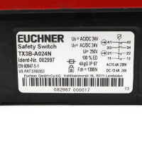 Euchner Sicherheitsschalter TX3B-A024N 082997 GEB