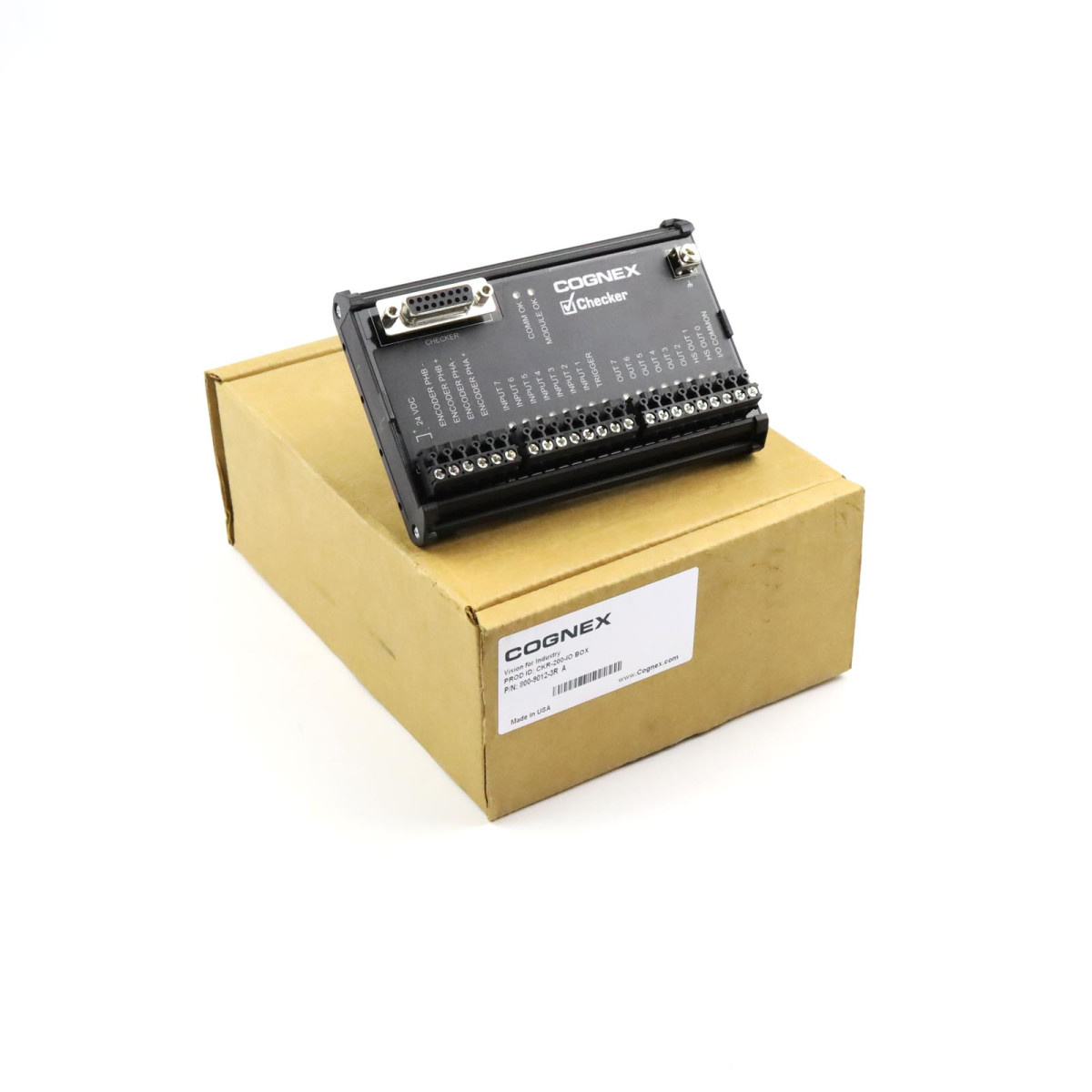 Cognex Checker CKR-200-IOBOX OVP