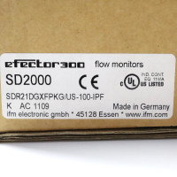 ifm Druckluftzähler SD2000 SDR21DGXFPKG/US-100-IPF OVP