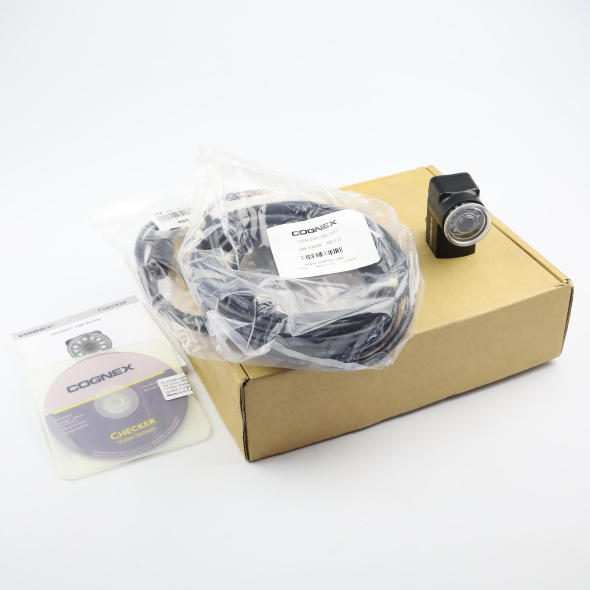 Cognex Checker 202 807-9003-1R SET CKR-202-001 Rev.G OVP