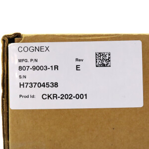 Cognex Checker 202 807-9003-1R SET CKR-202-001 Rev.E OVP