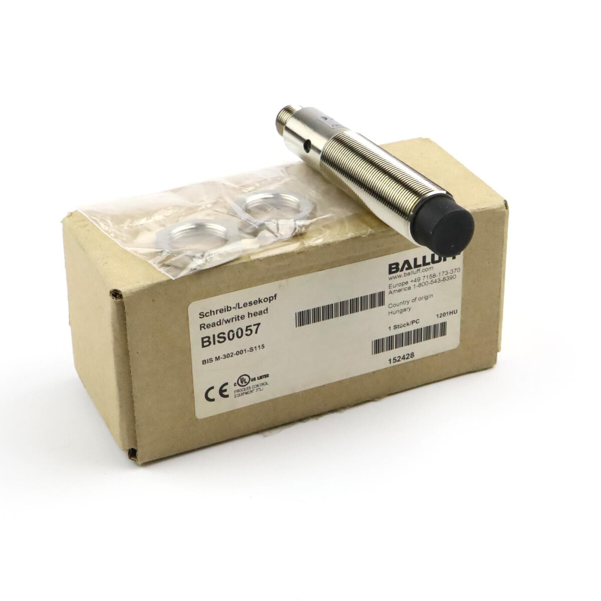 Balluff HF-Schreib-/Lesekopf BIS0057 BIS M-302-001-S115 OVP