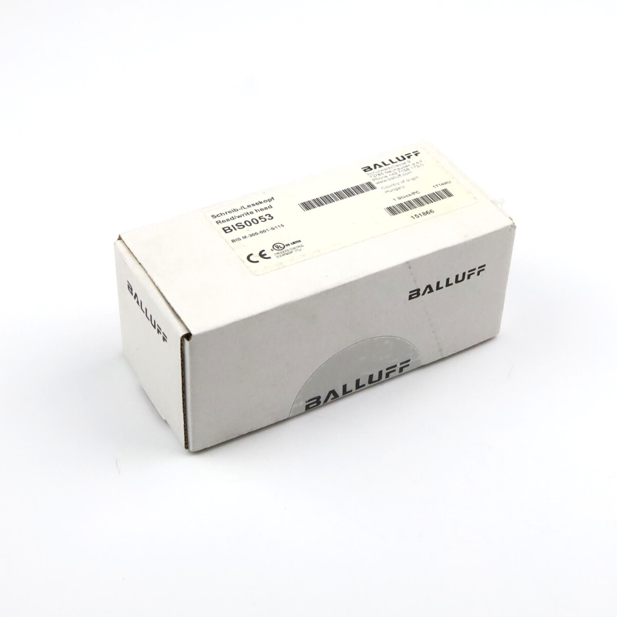 Balluff HF-Schreib-/Lesekopf BIS0053 BIS M-300-001-S115 SIE