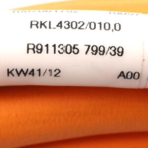 Rexroth Leistungskabel RKL4302/010,0 R911305799 NOV