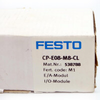 Festo Ein-/Ausgangsmodul CP-E08-M8-CL 538788 OVP