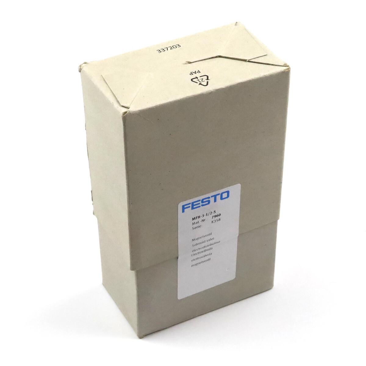 Festo Magnetventil MFH-3-1/2-S 7960 SIE