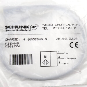 SCHUNK Flexibler Positionssensor FPS-M8 0301704 OVP