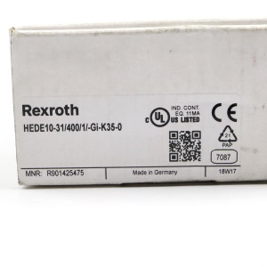 Rexroth Druckschalter HEDE10-31/400/1/-GI-K35-0 R901425475 OVP