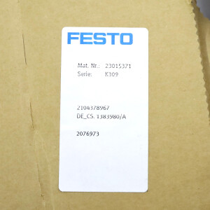 Festo Druckluftaufbereitung 23015371 NOV