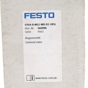 Festo Magnetventil VSVA-B-M52-MD-D2-1R5L 566994 OVP