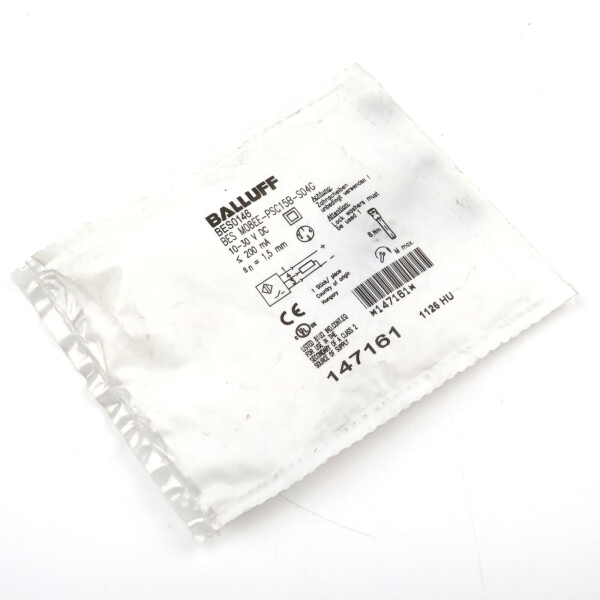 Balluff induktiver Sensor BES0146 BES M08EE-PSC15B-S04G OVP