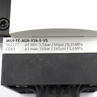 Festo Einschaltventil MS9-EE-AGH-V24-S-VS 562177 GEB