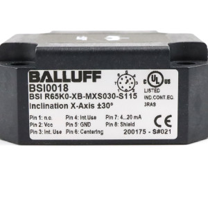 Balluff Neigungssensor BSI0018 BSI R65K0-XB-MXS030-S115 OVP